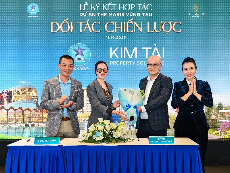 “Cú bắt tay” của TDG Group cùng các đối tác uy tín, hoàn thiện hệ tiện ích tại The Maris Vũng Tàu