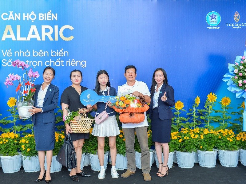 Căn hộ Alaric - The Maris Vũng Tàu: Lợi thế khai thác sớm tại khu vực biển Chí Linh